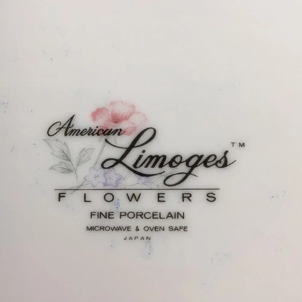 4 Limoges American 7 5/8